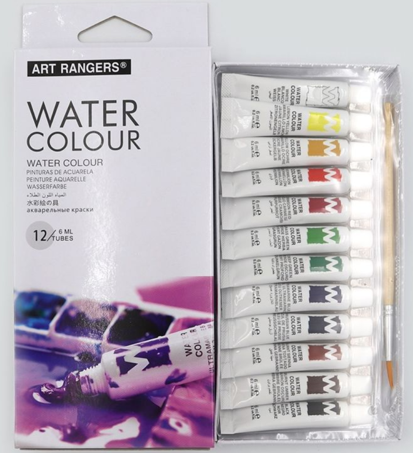 Фарби акварельні Art Rangers набір 12 кольорів по 6 мл