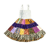 Платье-сарафан Детское Летнее Karma Пэчворк Шелк Цветное (24478) GM, код: 5552692