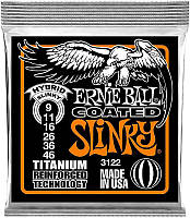 Струны для электрогитары Ernie Ball 3122 Regular Slinky Titanium Coated Strings 9 46 GM, код: 6555422