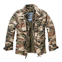 Куртка Brandit M-65 Giant LT WOODLAND XXL Камуфлированный (3101.107) FE, код: 2492939