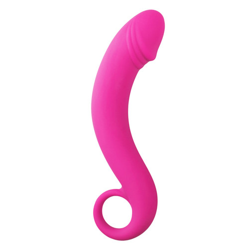 Стимулятор простати Curved Dong, 17.5 см x 3.5 см.