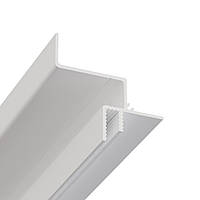 Профіль тіньового шва 20 мм, 3м, білий, LED