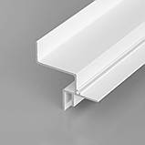 Профіль тіньового шва 20 мм, 2м, білий, LED, фото 3