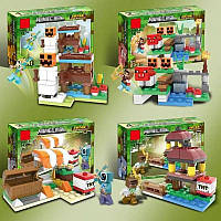 Конструктор Minecraft из 8 упаковок, 426 деталей Набор для творчества Leduo Конструктор для детей V&Vs