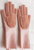 Силиконовые перчатки Xiaomi Jordan-Judy Silicone Gloves (Pink) [39019]