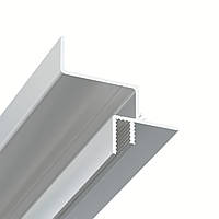 Профіль тіньового шва 20 мм, 2м, без покриття, LED