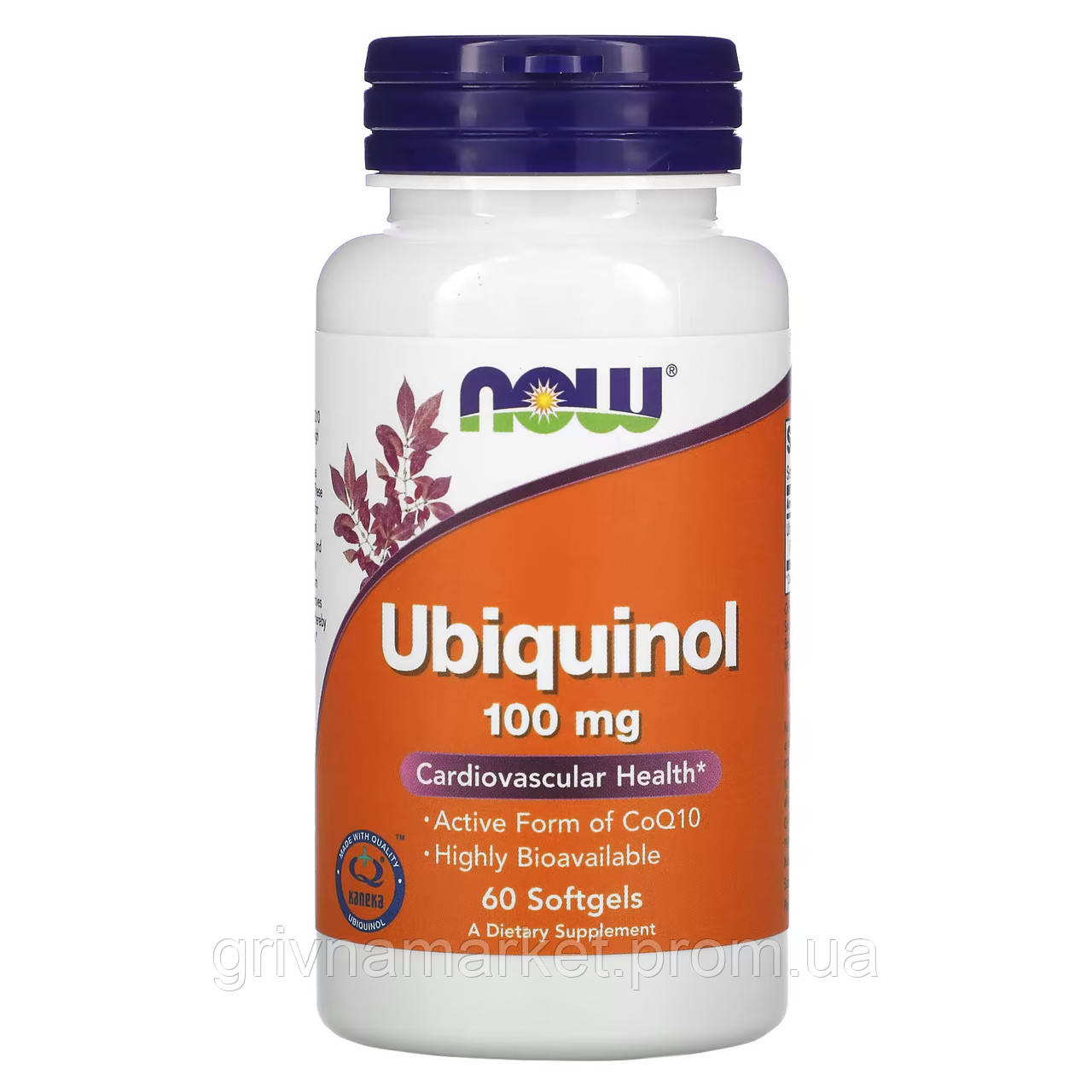 Купити Убіхінол Now Foods 100 мг у м'яких капсулах 60 GM, код: 7715436 ...