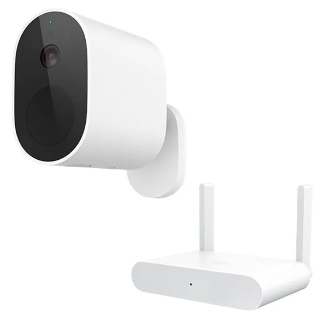 IP-камера для відеоспостереження Xiaomi Mi Wireless Outdoor Security Camera 1080p Set + шлюз (MWC13) [67604]