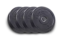 Набор композитных дисков Y Elitum Titan 20 кг (4х5 кг) Черный
