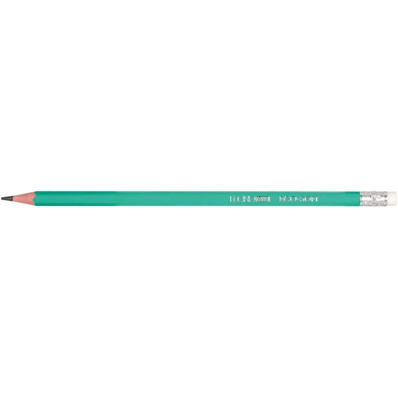Олівець графітний пластиковий Economix НВ з гумкою E11317