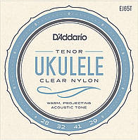 Струны для укулеле D'Addario EJ65T Clear Nylon Tenor Ukulele Strings 28 29 GM, код: 6556566