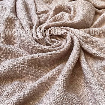 Твідова тканина (костюмна) щільна Бежевий