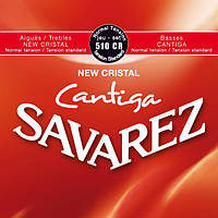 Струны для классической гитары Savarez 510CR New Cristal Cantiga Classical Strings Normal Ten GM, код: 6838997