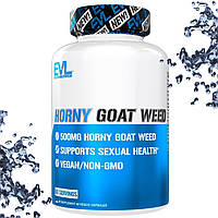 Evlution Nutrition Horny Goat Weed 500 мг (Трава Роговой козий + Мака) 60 порций, 60 капсул