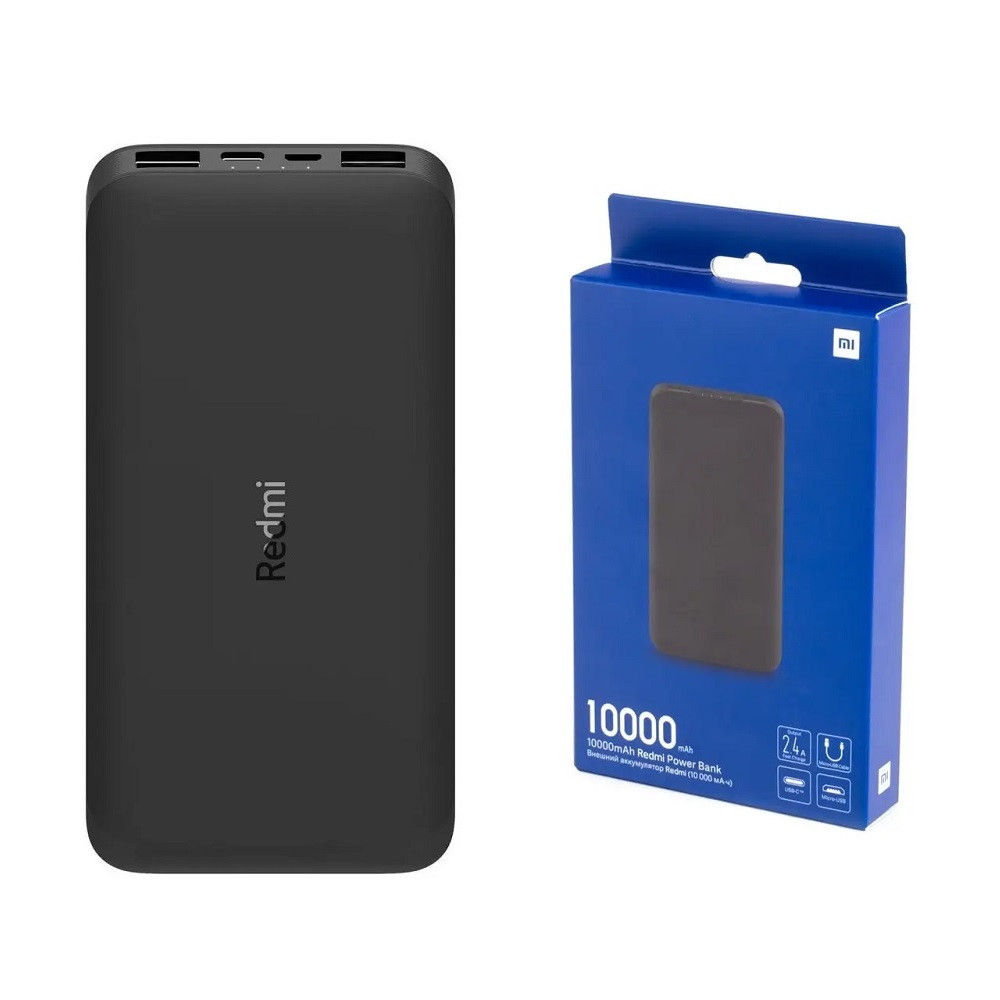 Павербанк Xiaomi Redmi 10000 mAh 10W Black (VXN4305GL)