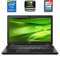 Игровой ноутбук Acer TravelMate P276-MG/ 17.3" 1600x900/ i7-4510U/ 16GB RAM/ 256GB SSD NEW/ 820M 2GB