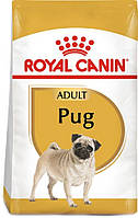 Сухой полнорационный корм для взрослых собак породы мопс Royal Canin Pug Adult в возрасте 10 EV, код: 7687624