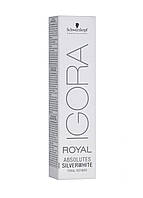 Краска для волос Schwarzkopf Professional Slate Grey IGORA ROYAL Absolutes Silver Whites 60мл KA, код: 7769419