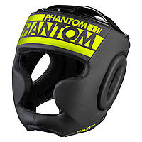 Боксерский шлем Phantom APEX Full Face Neon One Size Black Yellow DI, код: 8104230