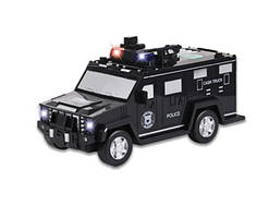 Сейф машинка Creative toys з кодовим замком і відбитком 30х15х14 см Чорний Hummer EV, код: 2471944