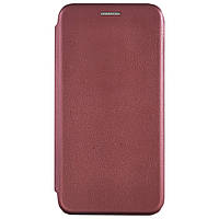 Чехол-книжка Premium Wallet Samsung Galaxy J3 2016 Marsala DI, код: 8097633