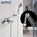 Змішувач для ванни GAPPO G3007, хром, фото 3