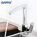 Змішувач для кухні GAPPO G4007, хром, фото 3