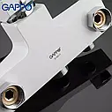 Змішувач для ванни GAPPO G2207-7, білий/хром, фото 6
