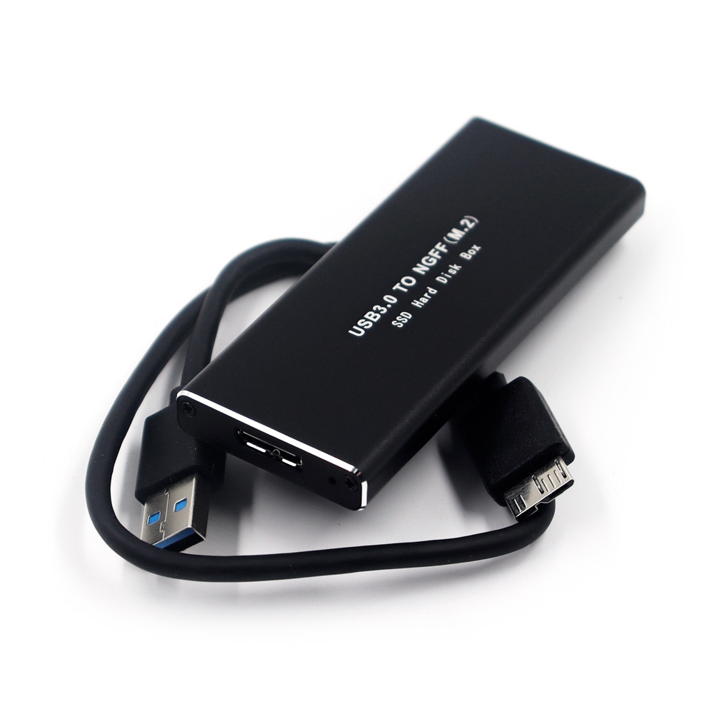 Карман зовнішній SHL-R320, USB3.0 M.2 NGFF, Black, фото 1