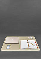 Коврик для рабочего стола 2.0 двухсторонний светло-бежевый BlankNote AM, код: 8132964
