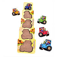 Настільна гра-сортер "Цуценята-трактористи" Ubumblebees ПСФ068 PSF068 більше-менше, 7904536 - 159