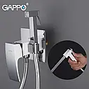 Гігієнічний душ GAPPO G7207-8, білий/хром, фото 3