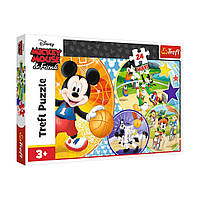 Детские пазлы МАХІ Disney Время для спорта Trefl 14291 24 элемента FG, код: 7756233