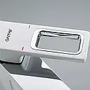 Змішувач для умивальника GAPPO G1017-2, білий/хром, фото 4