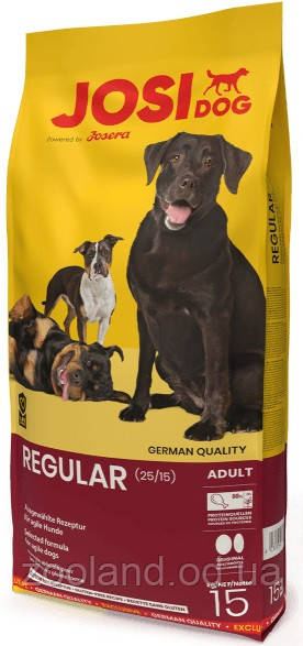Josera JosiDog Regular для дорослих собак усіх порід, 4,5 кг