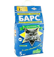 Наполнитель для кошачьего туалета Барс 1 Бентонитовый комкующий 5 кг (4820031330046) AM, код: 7998275