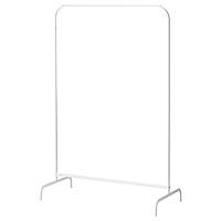 Вешалка стойка для одежды IKEA MULIG 151х99х46 см Белая (601.794.34) FV, код: 7417246