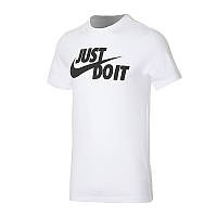 Футболка мужская Nike M Nsw Tee Just Do It Swoosh (AR5006-100) XL Белый OD, код: 7814967