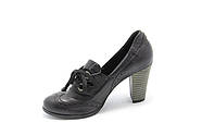 Жіночі туфлі Melisse 204-54-00 чорні на підборах 37, фото 3