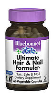 Окончательная Формула для Волос и Ногтей Bluebonnet Nutrition 60 гелевых капсул PI, код: 1845279