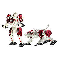 Детский игровой трансформер JUNFA E2001-8 робот+животное Красная собака PI, код: 7676640