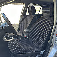 Накидки авточехлы на Kia Carnival II (VQ) (2005-2014), Люкс XL 1+1 передние сиденья