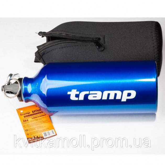 Походная бутылка в неопреновом чехле Tramp TRC-033 0,6л Blue KA, код: 7772667 - фото 4 - id-p1965919745