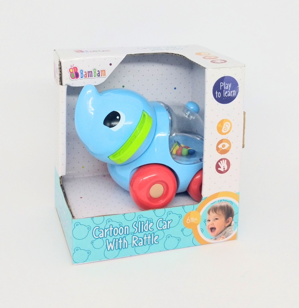 Авто брязкальце Слоненя, Bam Bam, 515229