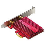Адаптер Wi-Fi TP-LINK TX3000E AX3000, PCI-Express x1, BT5.0, фото 2