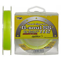 Шнур YGK G-Soul SS112 150m 1.0 0.165mm 10lb (1013-5545.02.18) UM, код: 8100595