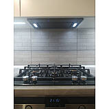 Витяжка Sweet Air Prestige 60 BK, що вбудовується, потужність 1450 куб/м. Тиха 39 дБ. Чорне скло. Італія, фото 6