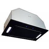 Вбудована чорна кухонна витяжка Luxor Stolz 60 LED 1450 куб. потужності. Тиха 39 дБ. Німеччина, фото 4