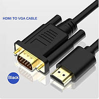Перехідник з HDMI на VGA 1080P для ПК/ноутбука/монітора/проектора/HDTV/Xbox