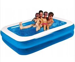 Басейн надувний JILONG 262x175х50 см прямокутний JL10291 дитячий для дачі саду R_2065